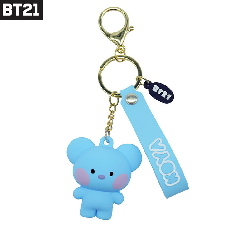 BTS BT21 Minini Official Authentic Koya Figure Keychain Strap