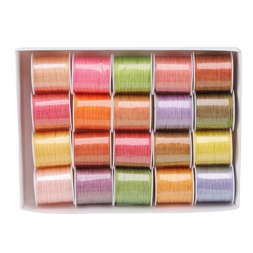 Jewelry Making 55 Yard 20 Colors Waxed Polyester Thread - Cut to Size - Picture 9 of 11