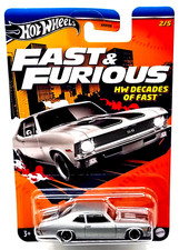 Hot Wheels Fast & Furious HW Decenni di auto veloce '70 Chevrolet Nova SS 2/5