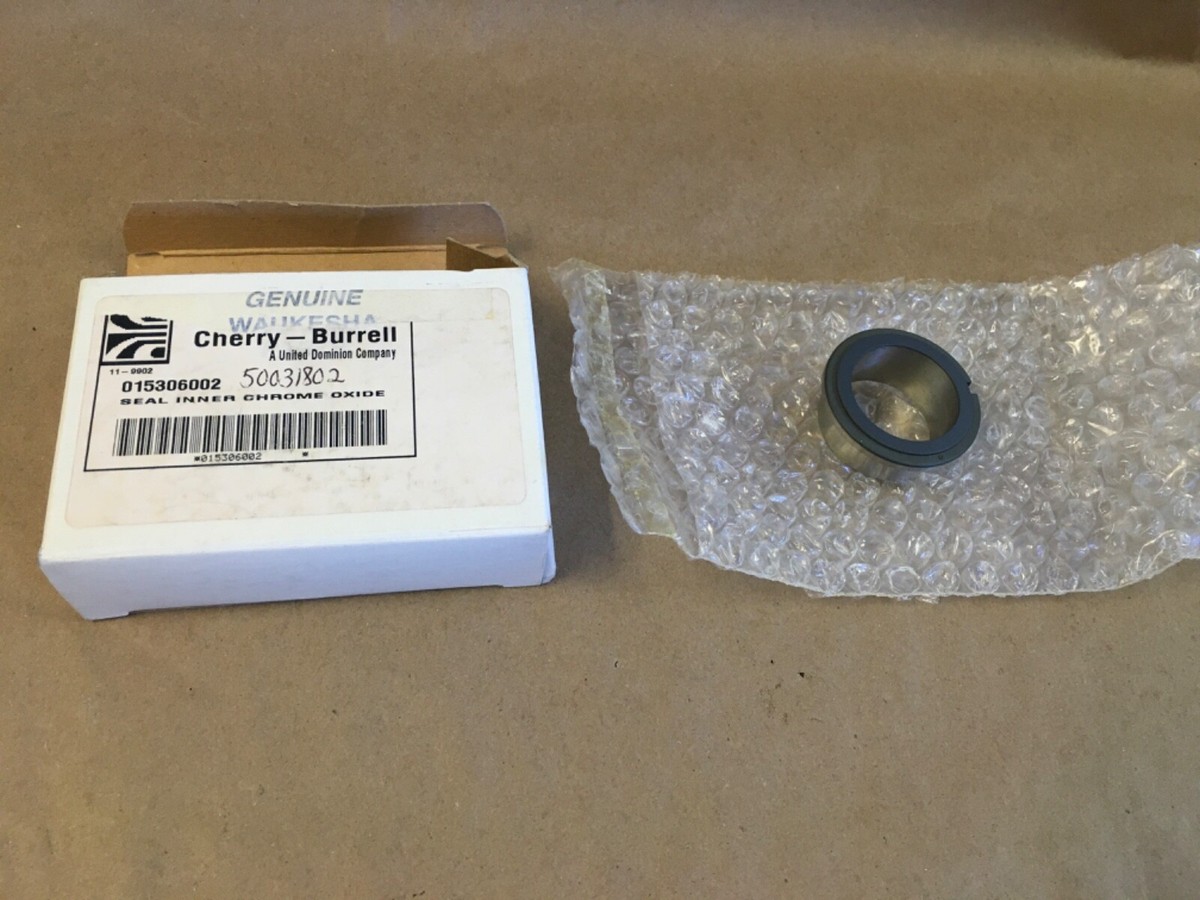 Waukesha Cherry-Burrell 015306002 Inner Seal/Chrome Oxide (KB) | eBay