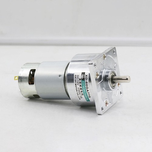 DC 12V / 24V Metall Getriebemotor 35W Gleichstrom Motor 10 - 400 U/min 60GA775 - Picture 12 of 14