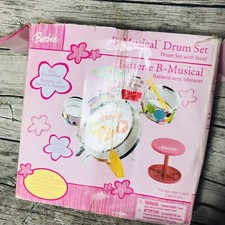 BARBIE B MUSICAL LITTLE GIRLS DRUM SET