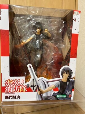 Fire Force Shinmon Benimaru 1/8 scale ARTFX J Figur KOTOBUKIY Limited Model