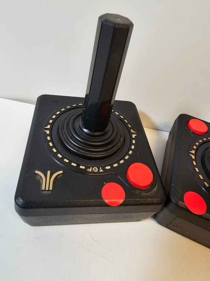 2 x Atari 2600 Joystick Authentic Original Vintage Retro Controllers - Image 2 of 4