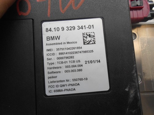 Módulo de comunicación Bluetooth BMW con batería 84109329341 / 9329341 CB0107 - Imagen 4 de 6