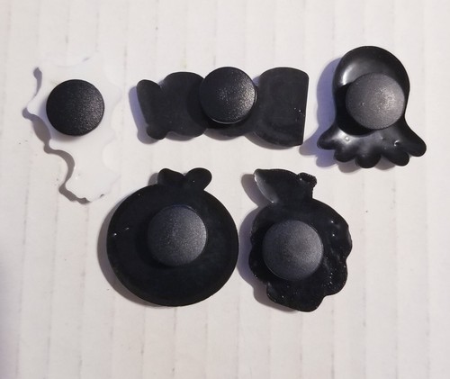 BOO! HALLOWEEN Shoe Charms 5 PC Set! NEW! Croc Compatible! For Shoes & Crafts! - Picture 2 of 2