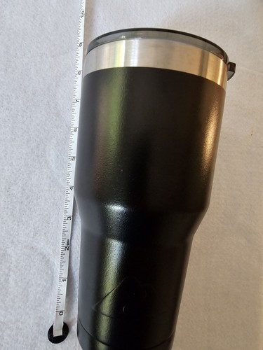 Ozark Trail Black Stainless Steel Coffee / Tea Hot / Cold Mug with Plastic Lid - Picture 5 of 8