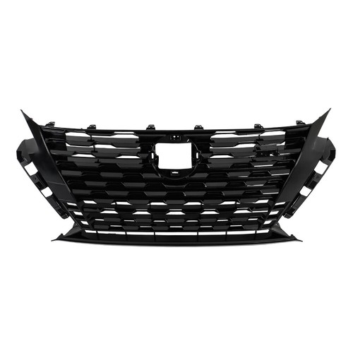 Black Front Bumper Grille Upper Grill Fit For Nissan Altima 2023-2024 Assembly - Picture 3 of 16