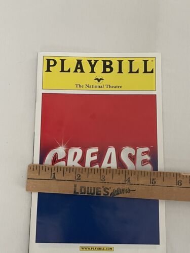 2010 Playbill The National Theatre GREASE Brochure Pamphlet 1223 - Picture 5 of 5