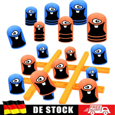 Tic-Tac-Toe Verschlingen Spiel Brettspiel Puzzlespiel Kinderspiel Klassische DHL