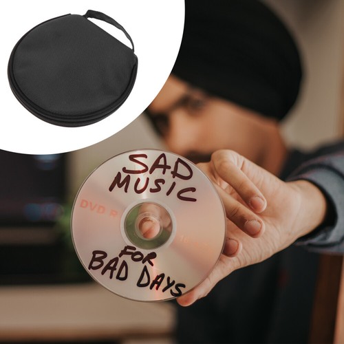 20 Capacity CD -Beutelspeicherbox CD-Aufbewahrungstasche Reisen CD-Hüllen - Afbeelding 6 van 12