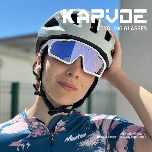 Polarisierte Sonnenbrille Damen Fahrradbrille Sport Fahrradbrille Herren Reitbrille - Bild 12 von 26