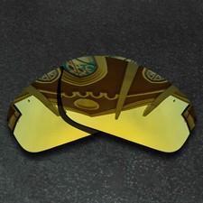 Gold Replacement Lenses For-Oakley Half Wire 2.0 Polarized