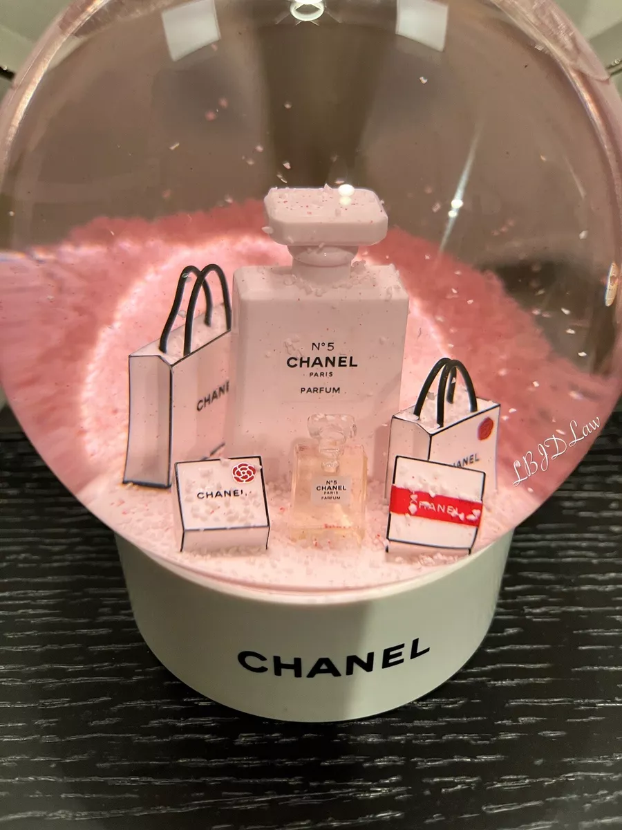 chanel snow globe