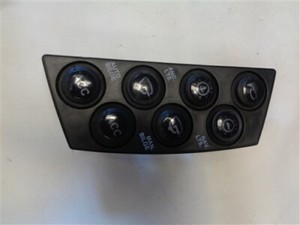 RANGER BLACK PUSH BUTTON ILLUMINATED SWITCH PANEL 7" X 2 5/8" MARINE BOAT