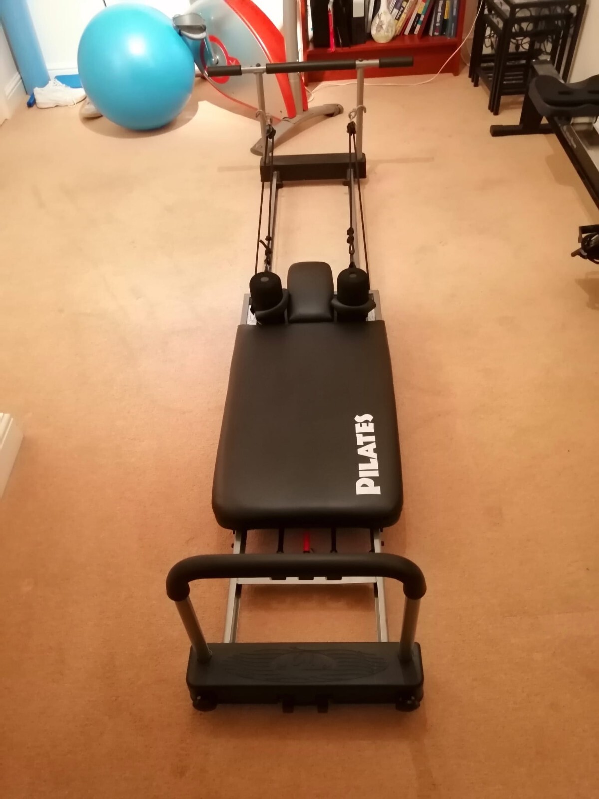 AeroPilates Three Cord (2 black 1 red) Pilates Reformer eBay