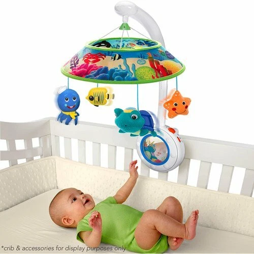 NEW Disney Baby Einstein Sweet Sea Dream Crib Mobile Remote Control DISCONTINUED