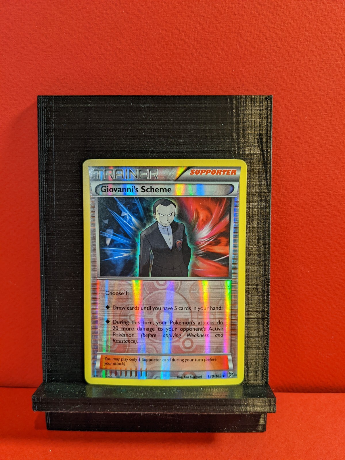 Pokemon -- Breakthrough -- Reverse -- Giovanni's Scheme -- 138/162 -- Near Mint-