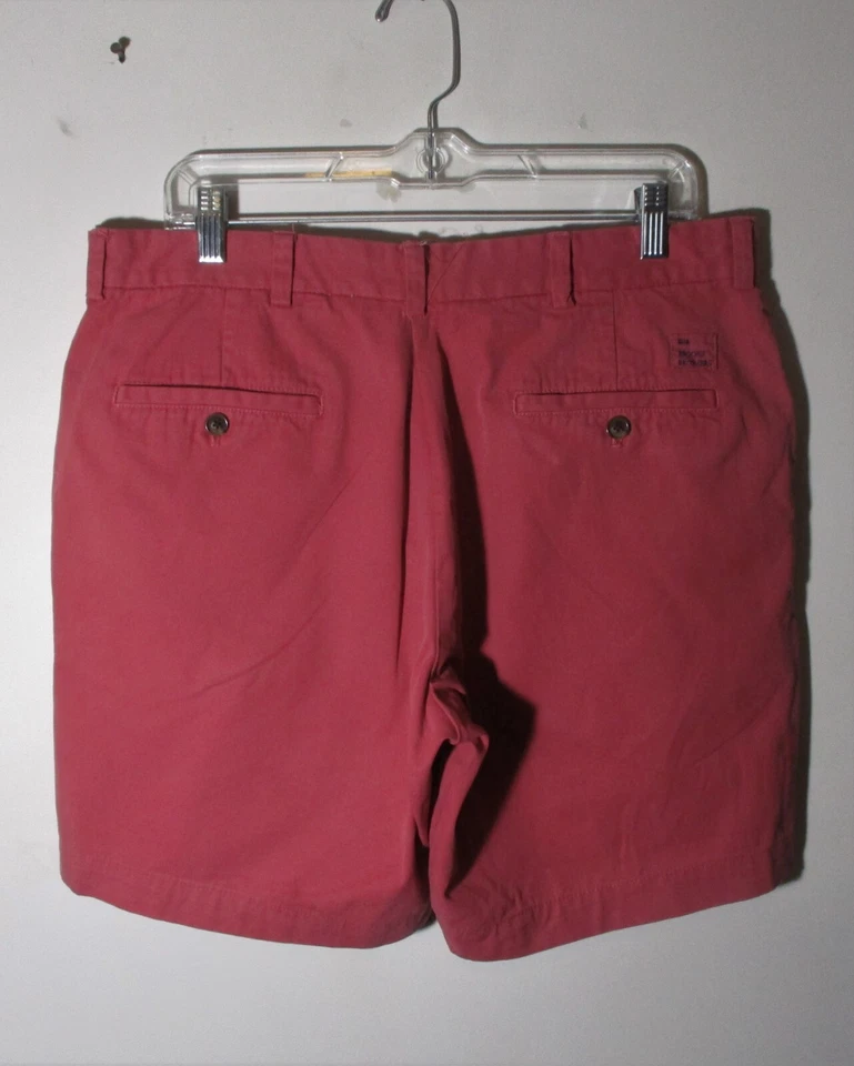 36 Pantalones Cortos Chinos BROOKS BROTHERS Rosa Salmón "Bermudas" Talla 36 Foto 3 de 4