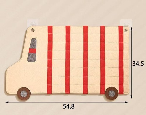 Hanging Storage Organizer for Hot Wheels,Felt Display Case for Hot Wheels Matchb - Picture 3 of 10