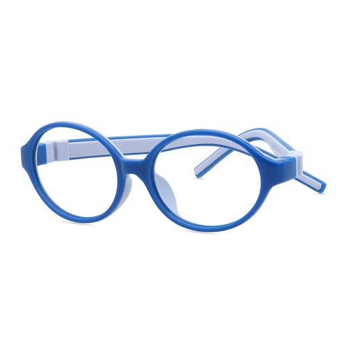 Child's Children Round Eyeglasses Frames Girl Boy Flexible Glasses Eyewear RX - Picture 16 of 19
