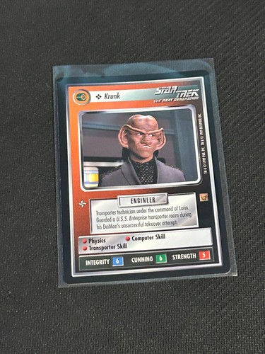 Star Trek CCG Rules of Acquisition Krunk - Bild 1 von 2