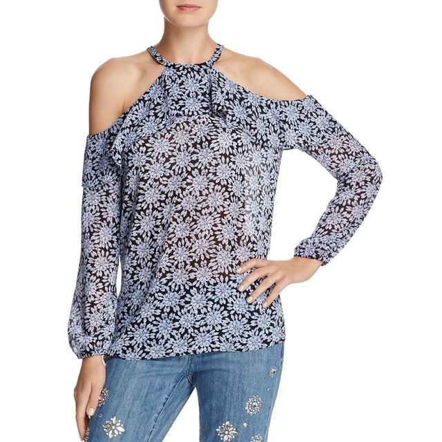 michael kors cold shoulder tops