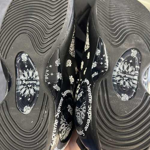 Supreme × Nike Air Zoom Flight 95 SP Black White DJ8604-001 US Men's 10 - Picture 17 of 21