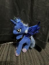 My Little Pony Princess Luna , Unicorn Pegasus 9 Tall Plush TY