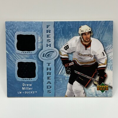 2007-08 Upper Deck Ice Fresh Threads Drew Miller #DM