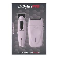 BaBylissPRO LithiumFX+ Trimmer & Shaver Value Set - Pink | FX73FSTPKMP