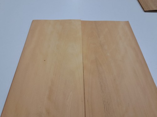 Boxwood Wood Veneer - CONSTRUCTIONAL - 6 NATURAL WOOD SHEETS - 580 x 160 x 1.4mm - Picture 2 of 5