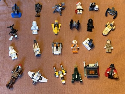 LEGO 75056 Star Wars Advent Calendar 100% Complete Darth Vader Built Once