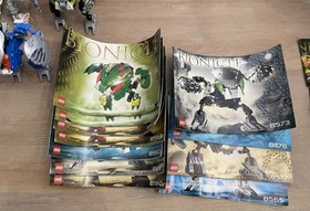 LEGO BIONICLE Bohrok & Bohrok Va 11 Complete Sets with Canisters & Instructions