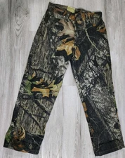 Vtg Boys 8 Reg Wrangler Pro Gear Jeans Realtree Camo Hunting Pants 24x 22"