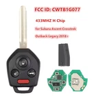 CWTB1G077 H Chip Replacement Remote Key Fob For SUBARU ACCENT FORESTER IMPREZA