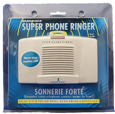 Ameriphone Super Phone Ringer Model SR-200 Loud-Ringing Amplifier Vtg NEW IN BOX