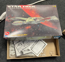 1996 AMT/ERTL Klingon Bird of Prey Star Trek Generations Model Kit MIB