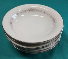 Noritake ROSEPOINT Set Of SIX Bowls / Mid Century Vib
