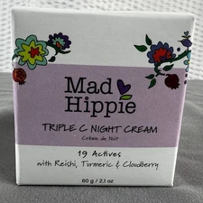 Mad Hippie Triple C Night Cream 60g 2.1oz with Reishi, Turmeric, Cloudberry NEW