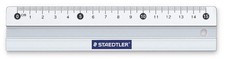 STAEDTLER Metall Lineal aus Aluminium 150 mm