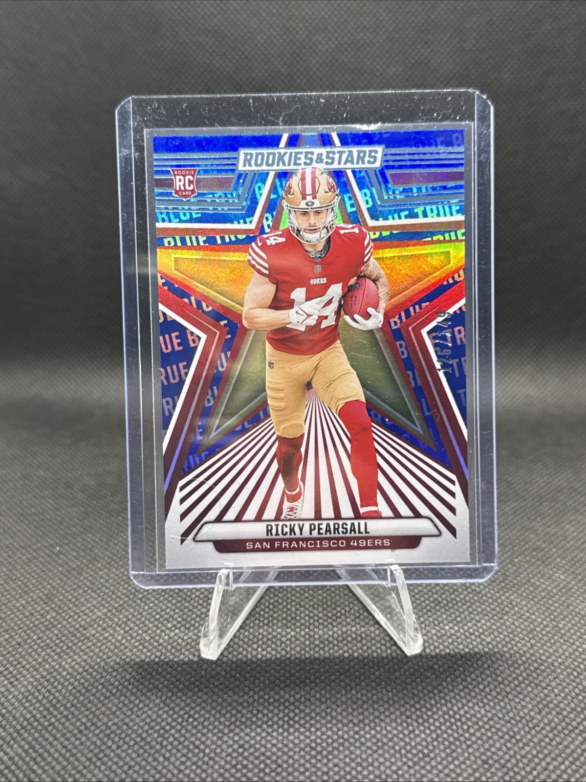 2024 Panini Rookies & Stars - Rookies Ricky Pearsall #184 True Blue /149 (RC)