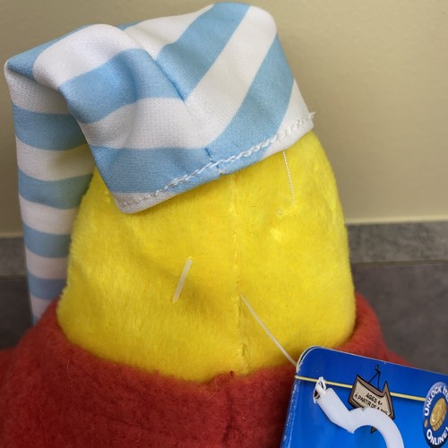 Disney Club Penguin Red Pajama Plush Toy Stuffed Animal. With Tag-NO Coin 2009 - Picture 3 of 12