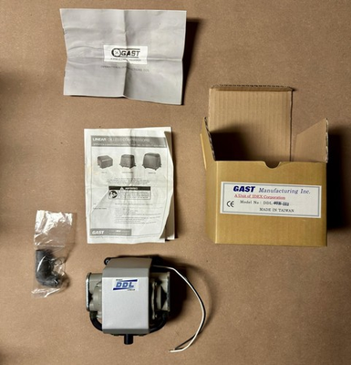 #ad Gast DDL 40B 101 Linear Air Compressor Pump 120V Oil Less With Box $159.99