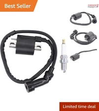 Ignition Coil Spark Plug for ATV UTV Off Road Vehicles Vehicle Specific Fit