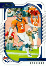 2022 Panini Absolute Green Parallel Patrick Surtain II #13 Denver Broncos