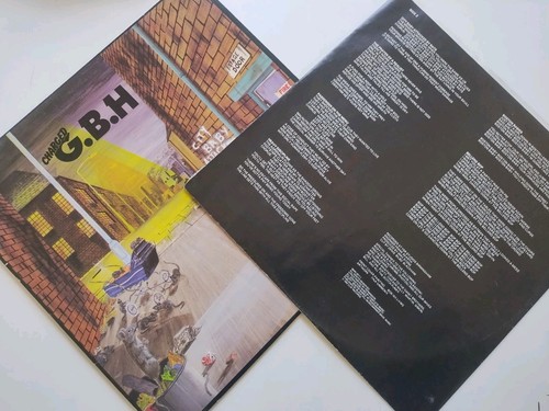 GBH Charged G.B.H. City Baby Attacked By Rats Vinyl Lp - Imagen 7 de 11