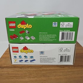 LEGO Duplo My First Plane 10849 AND My First Race Car 10860