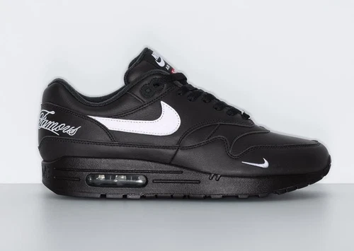 Nike Air Max 1 ‘87 x Supreme ‘Noir Blanc’ UK9 US10