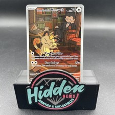 Team Rocket's Meowth 203/182 Sv10: Destined Rivals Holo